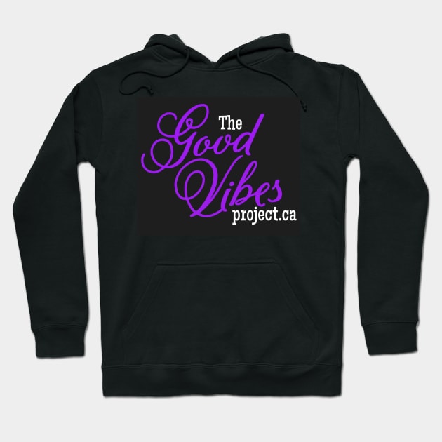 Purple 2 GV Hoodie by GoodVibesOutreach